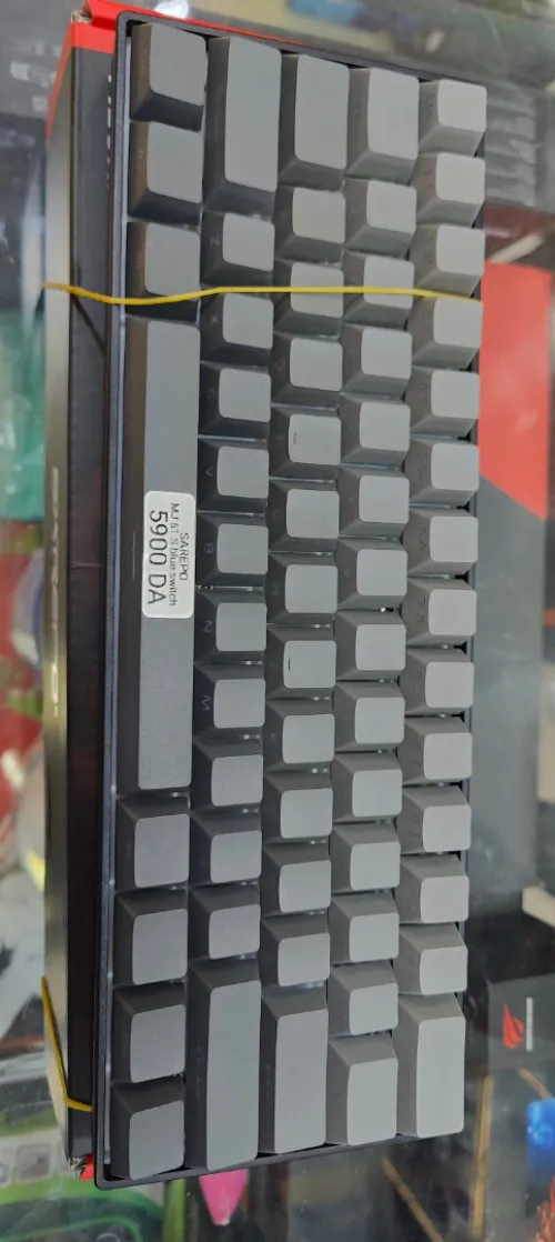 CLAVIER SAREPO MJ61-S BLEU SWITCH GRIS
