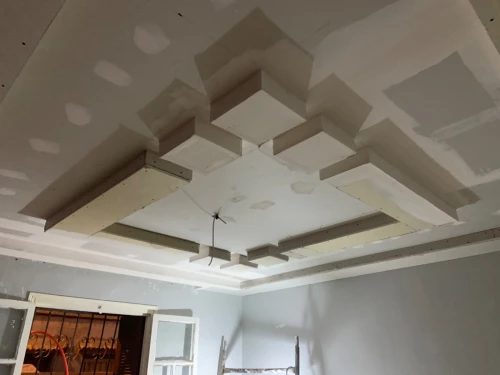 Placo platre b13 - pvc - peinture 