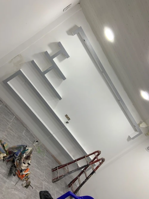 Placo platre b13 - pvc - peinture 