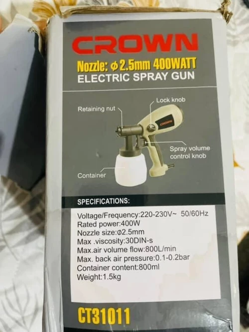 Crown pistolet de peinture