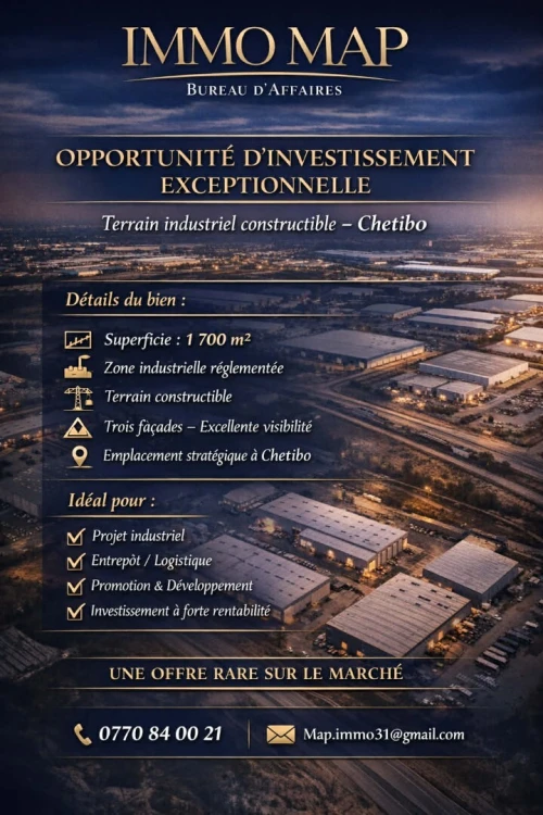 Vente Terrain Oran Bir el djir