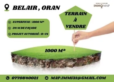 Vente Terrain Oran Oran
