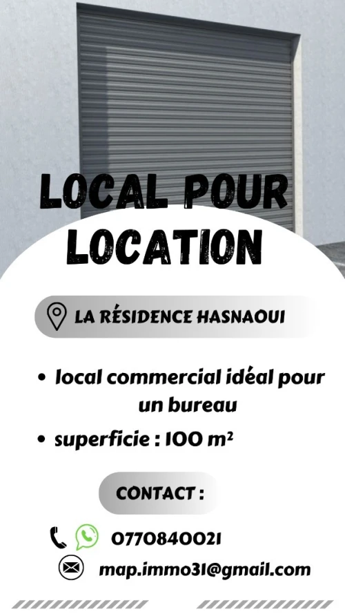 Location Local Oran Bir el djir