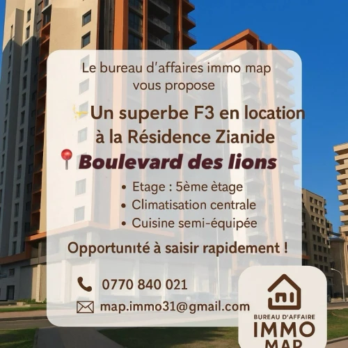 Location Appartement F3 Oran Bir el djir