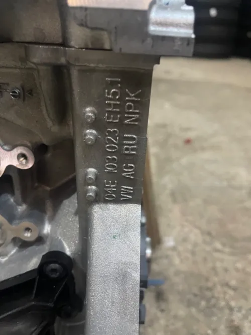 Moteur 1.6L MPI Volkswagen