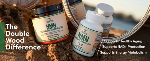 Double Wood Supplément NMN 250 mg 60 capsules
