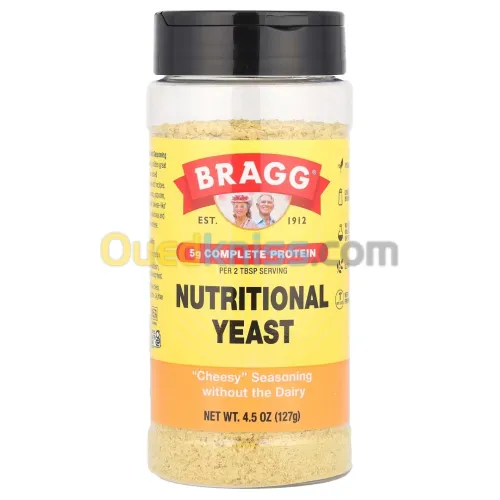 Bragg Assaisonnement à la Levure Alimentaire Supérieure, 127 g الخميرة الغذائية الفاخرة