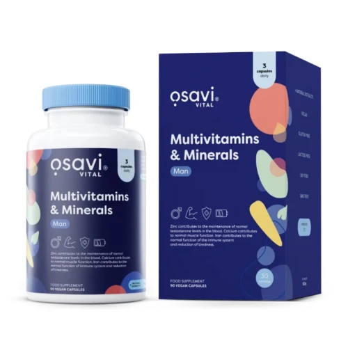Multivitamins & Minerals Man 90 vegan caps