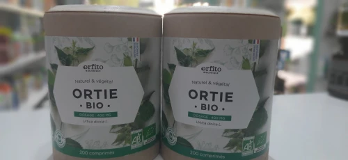 Orfito Extrait de racine d'Ortie, Ortie bio 200 comprimés مستخلص جذور نبات القراص