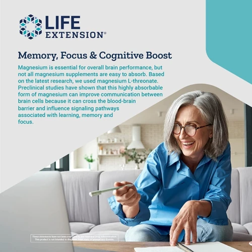 Life Extension, Neuro-Mag, L-threonate de magnesium, 90 capsules végétariennes