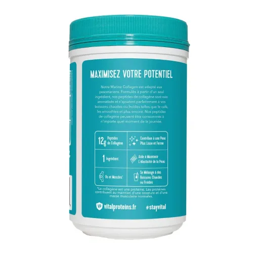 VITAL PROTEINS MARINE COLLAGEN - 221 G - NON AROMATISÉ
