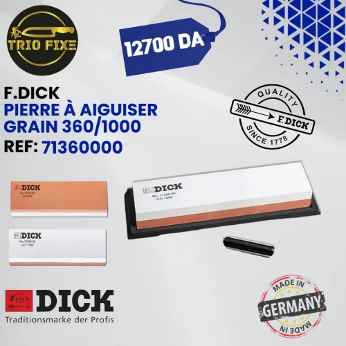 Fdick pierre à aiguiser grain 360/1000