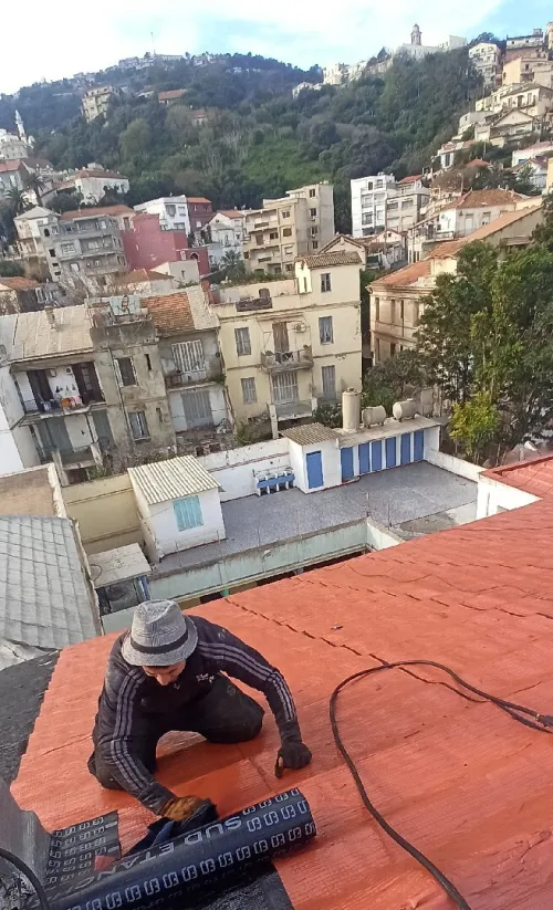 Travaux d'étanchéité bâtiment
