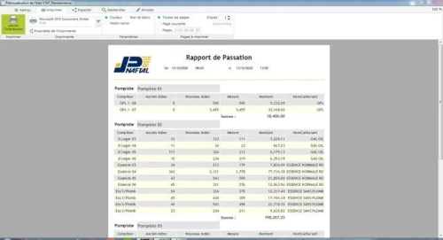 Logiciel de gestion des stations de services NAFTAL