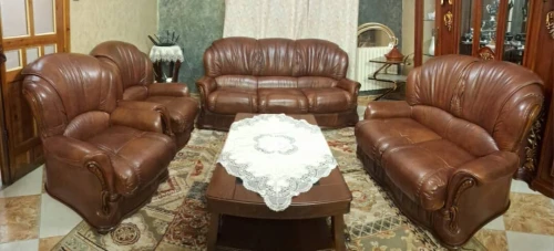 Salon cuir Italien