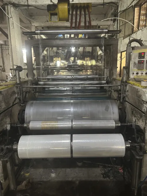 LIGNE DE PRODUCTION FILM ETIRABLE INDUSTRIEL CELLOPHANE