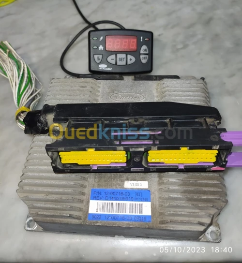 Mémoire frigo Carrier et thermorégulateur Transicold 