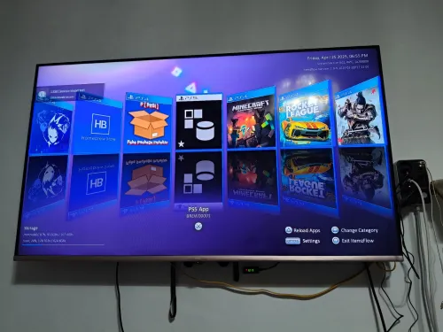 PS5 flashé avec cd blu-ray 