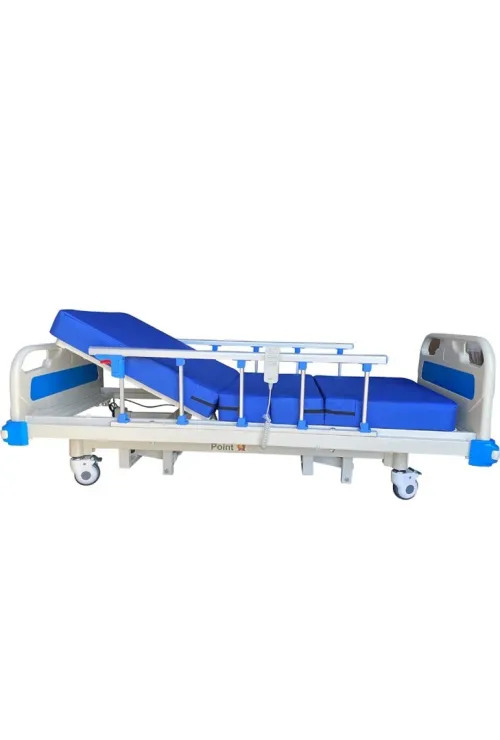 Lit médicalisé d'hôpital électrique a trois positions hauteur variable ABS 