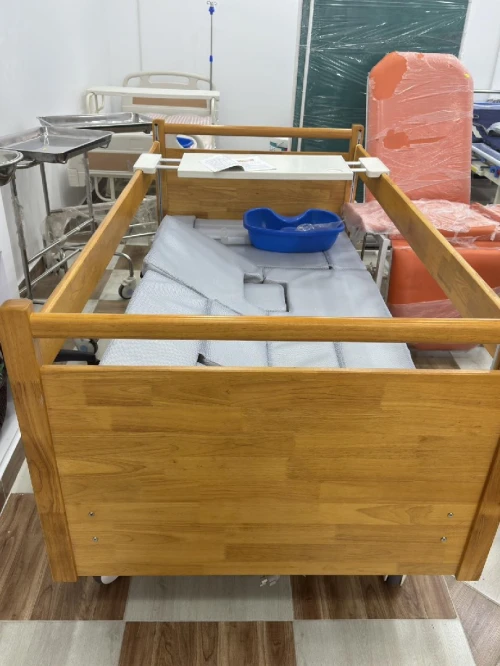 Lit médicalisé d'hôpital électrique et manuel 