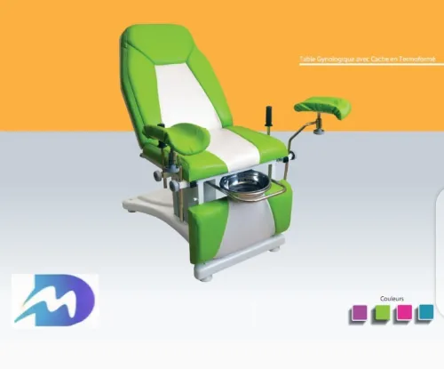 Table gynécologie en Thermoforme 