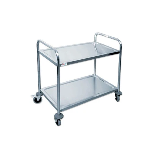 CHARIOT DE SERVICE A 2 PLATEAUX _CUISINE 