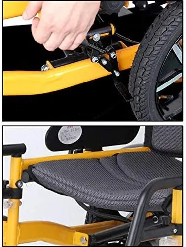 Fauteuil roulant Electrique pliable et léger