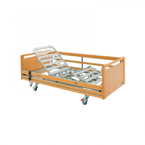 Lit médicalisé électrique en bois hêtre invacar SB 755
