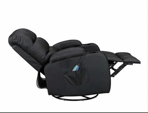 Fauteuil relax releveur électrique avec massage et chauffage dorsale 