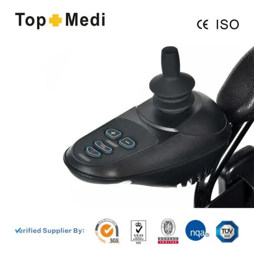 Fauteuil roulant inclinable automatique à dossier haut