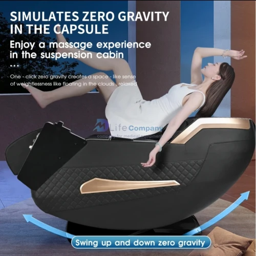 Fauteuil de massage 4D professionnel zéro gravité commercial