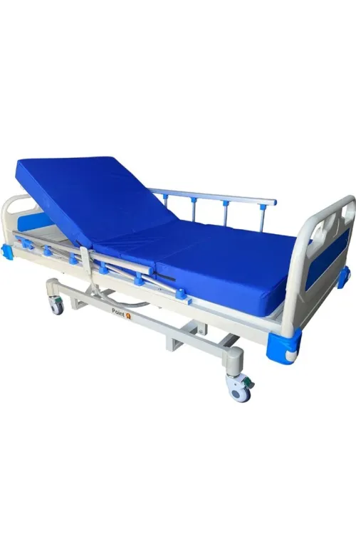 Lit médicalisé d'hôpital électrique a trois positions hauteur variable ABS 