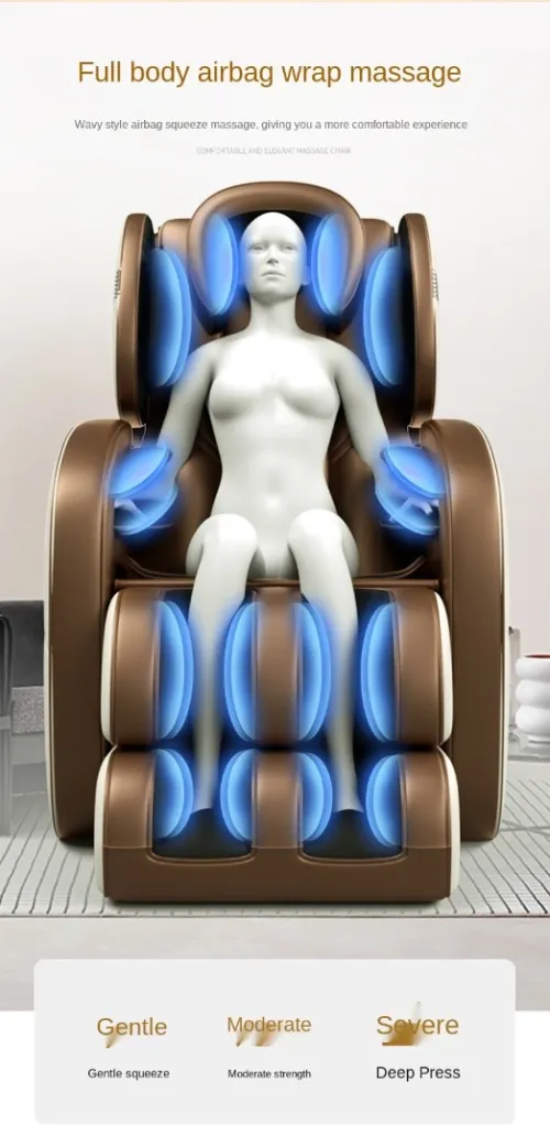 fauteuil de massage 4D domestique professionnel écran LCD