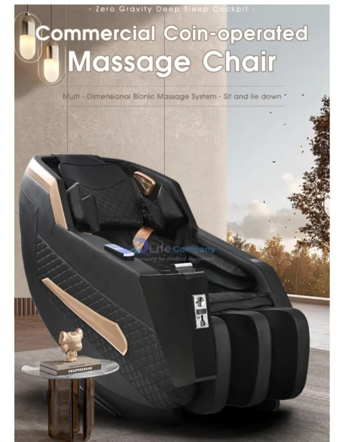 Fauteuil de massage 4D professionnel zéro gravité commercial