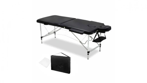 Table de massage pliante en aluminium a deux sections