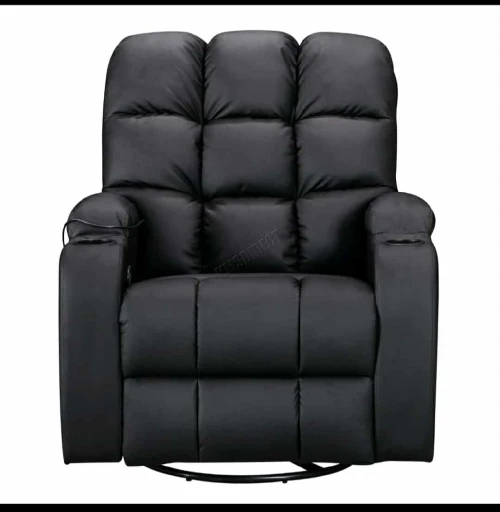Fauteuil relax releveur électrique avec massage et chauffage dorsale 