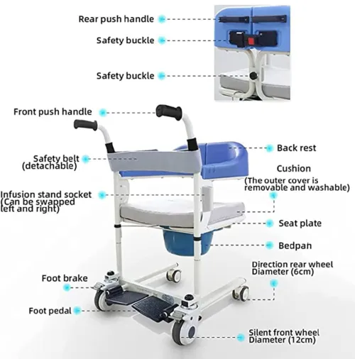 Fauteuil roulant transfert Gard Robe élévateur Manuel 
