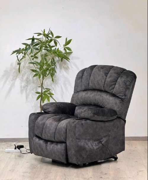 Fauteuil relax releveur électrique avec massage et chauffage 
