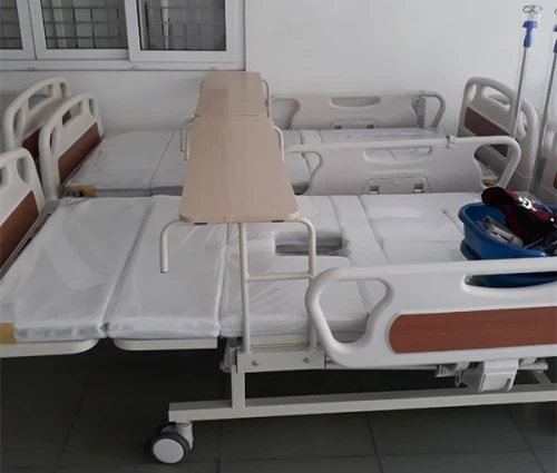 Lit médicalisé d'hôpital électrique multifonctions garde robe 