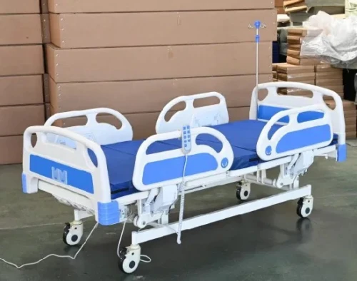Lit médicalisé d'hôpital électrique et manuel 