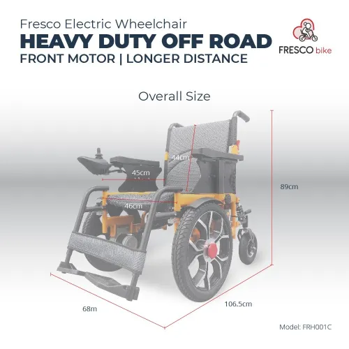 Fauteuil roulant Electrique pliable et léger