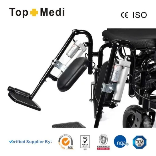 Fauteuil roulant inclinable automatique à dossier haut