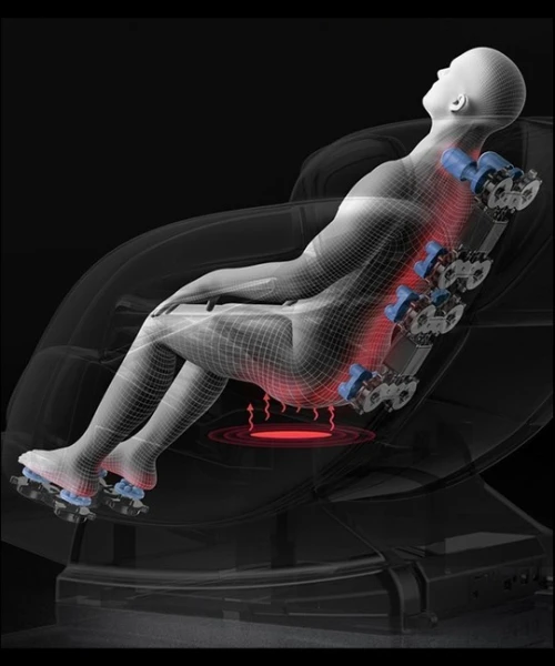 Fauteuil de massage corporelle de Luxe  4D 