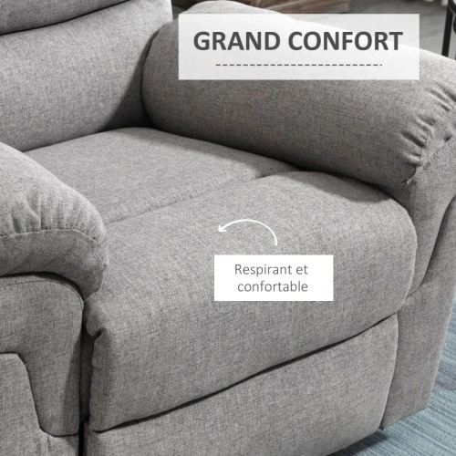 fauteuil de relaxation inclinable style électrique
