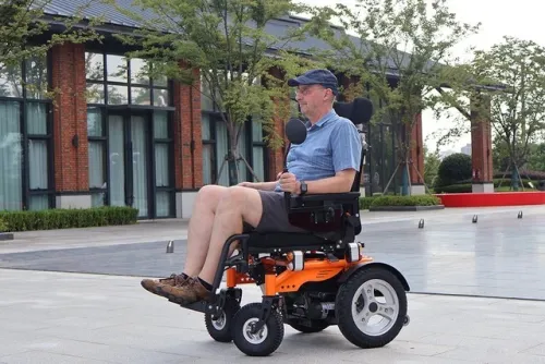 Fauteuil roulant électrique prestige siège auto confort 