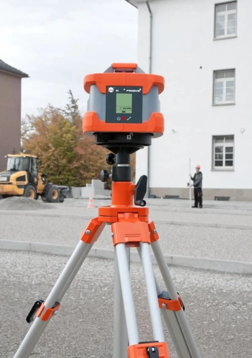 Laser de chantier ( construction ) rotatif horizontal automatique hautement précis NEDO Primus 2H