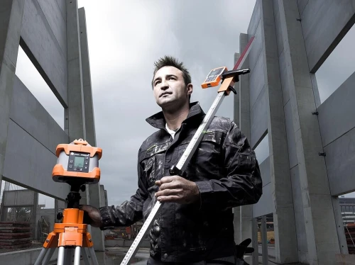 Laser de chantier ( construction ) rotatif horizontal automatique hautement précis NEDO Primus 2H