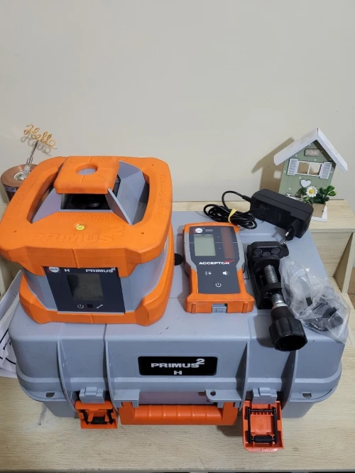 Laser de chantier ( construction ) rotatif horizontal automatique hautement précis NEDO Primus 2H