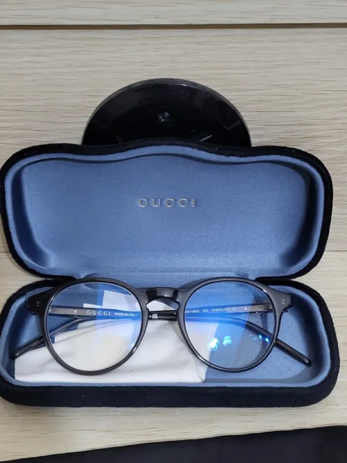 Lunettes de vue Gucci GG1160O - 002 - Marron (Brun transparent brillant)