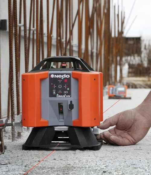 Laser de chantier ( construction ) rotatif horizontal automatique hautement précis NEDO Primus 2H